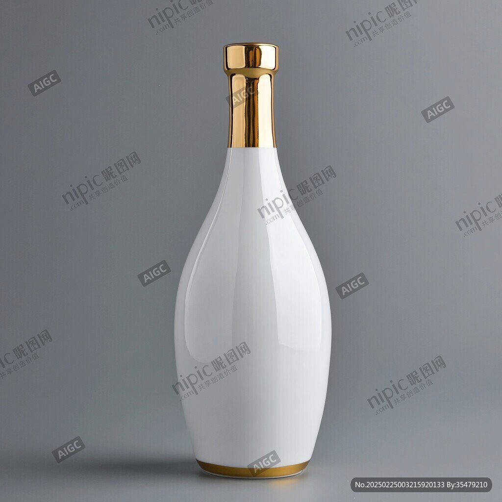 白瓷酒瓶設(shè)計(jì)