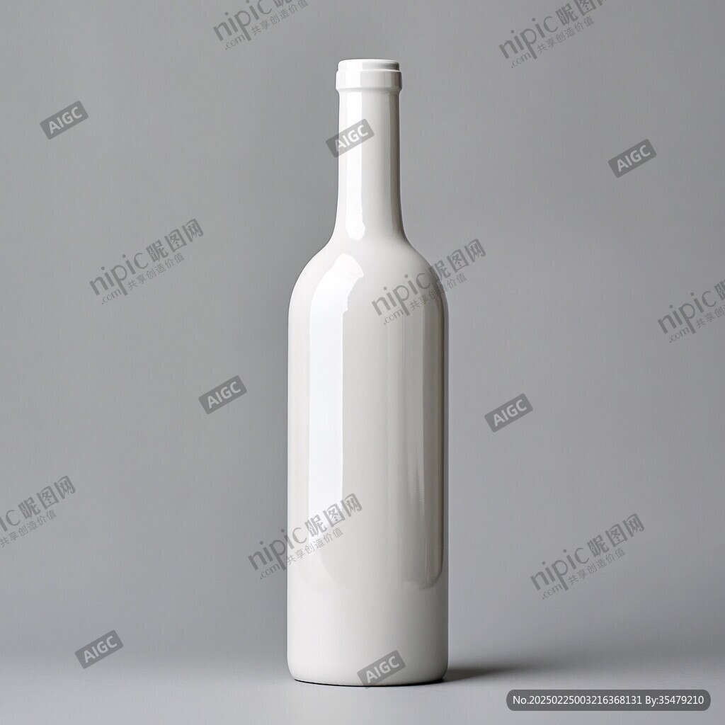 玻璃瓶模型