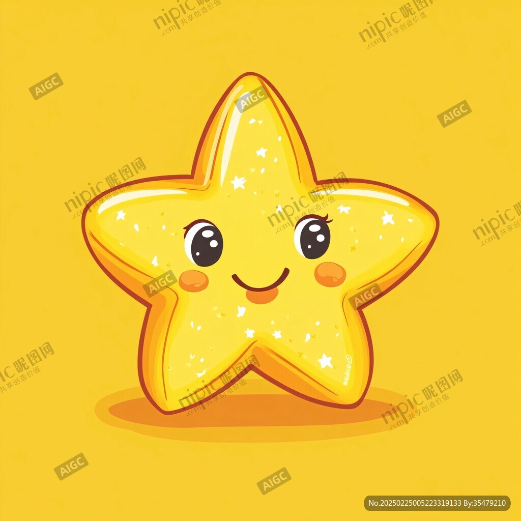 原創卡通星星形象
