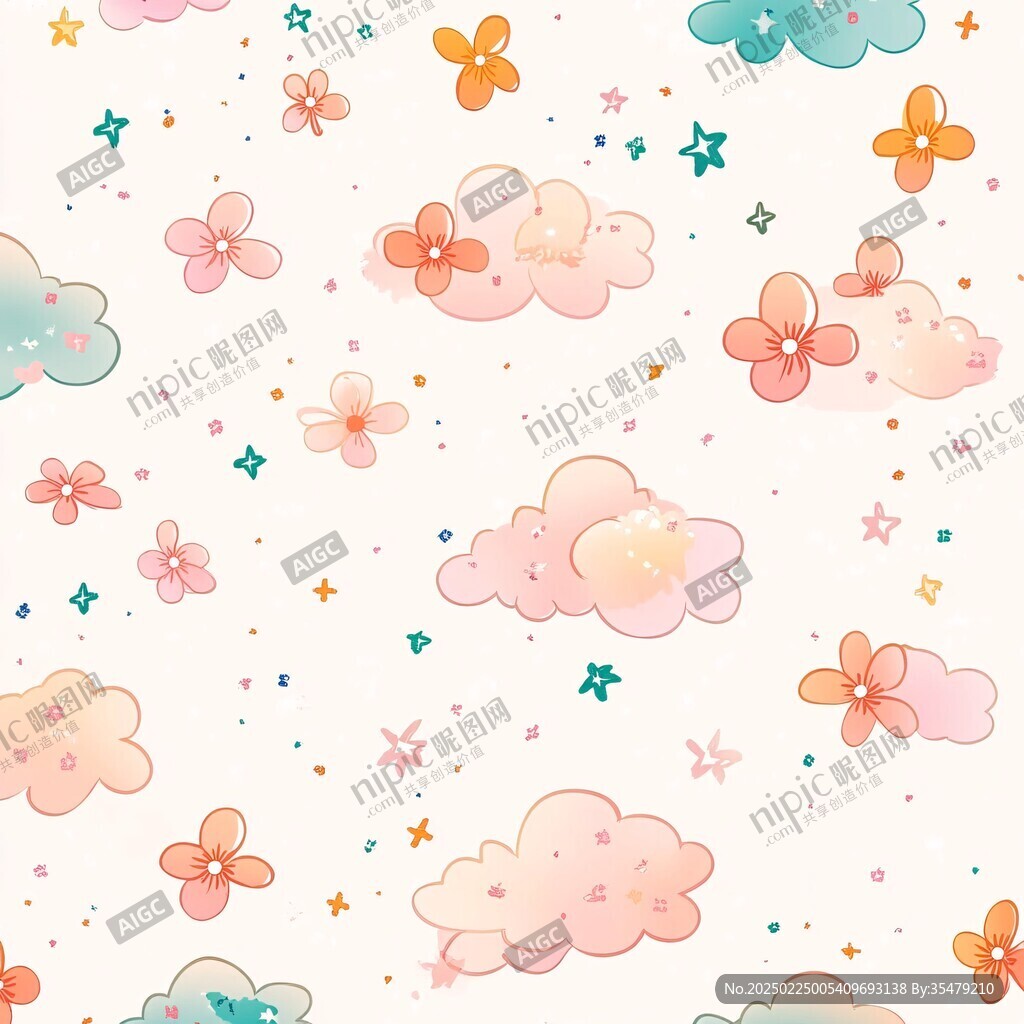 ins風(fēng)花紋
