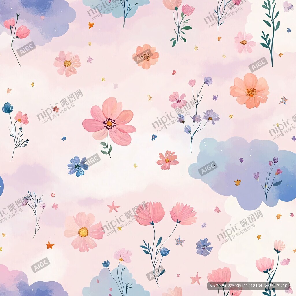 ins風(fēng)花紋