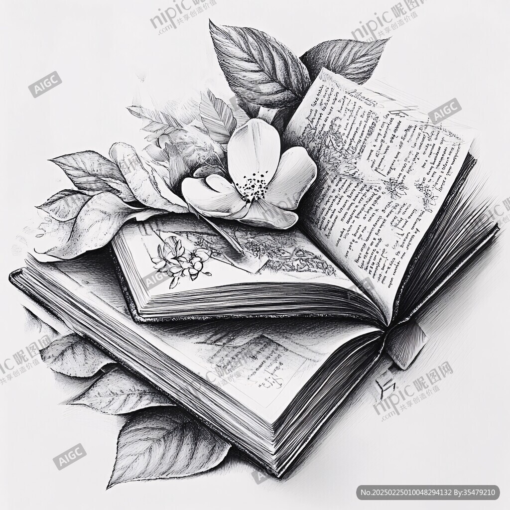 書刊植物插畫