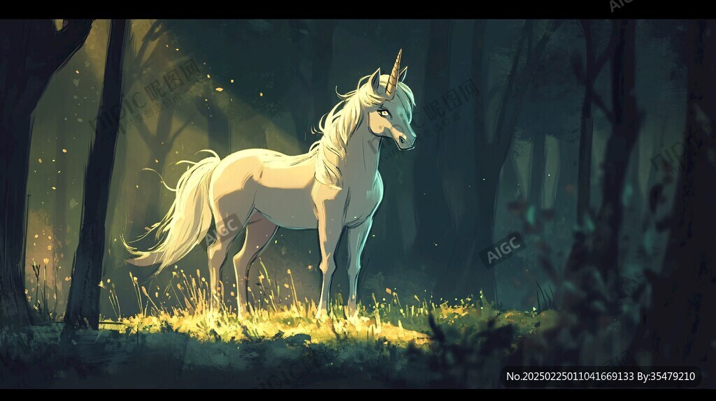 白龍馬插畫