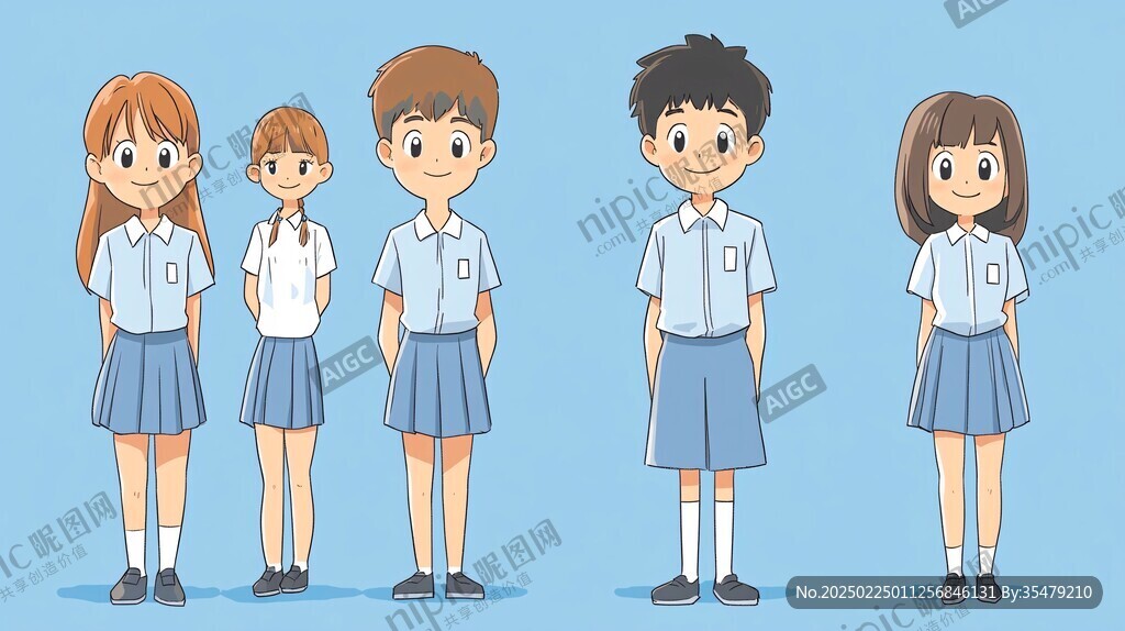 小學生人物設計