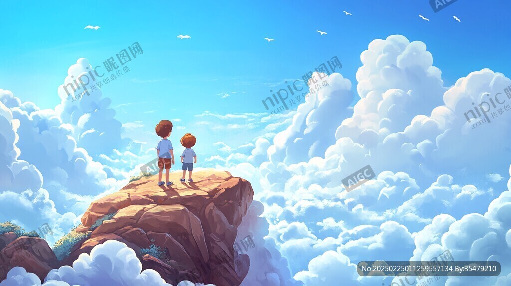 云海插畫