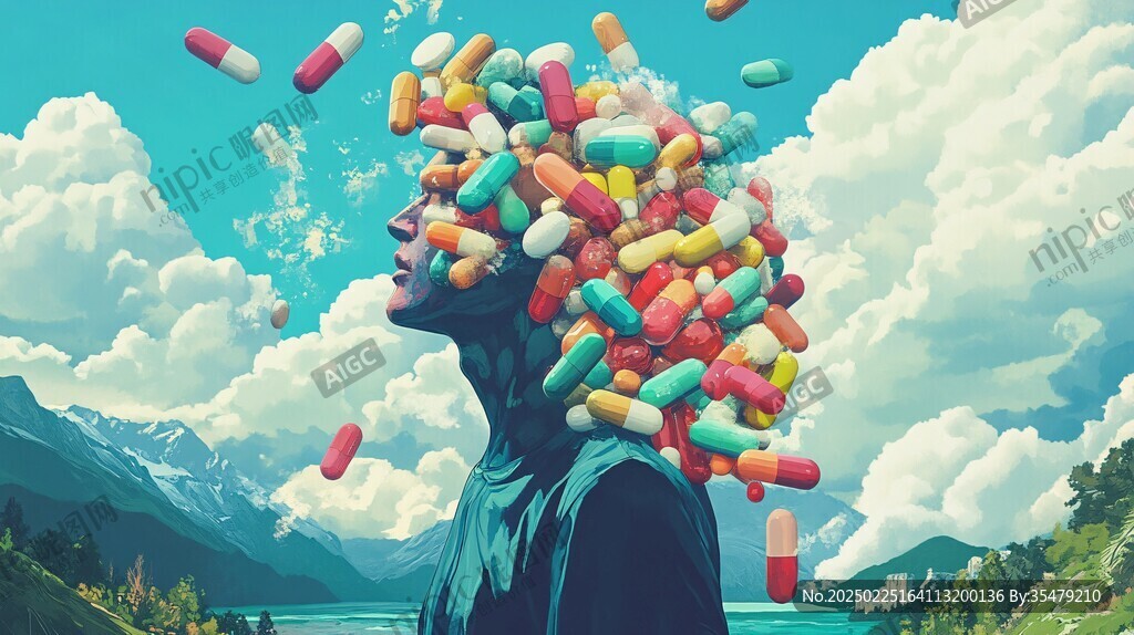 藥物與自然的并置