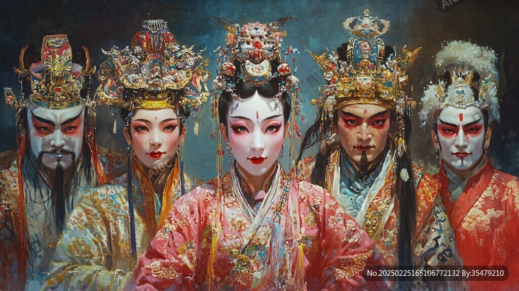 五彩斑斕的傳統(tǒng)華服