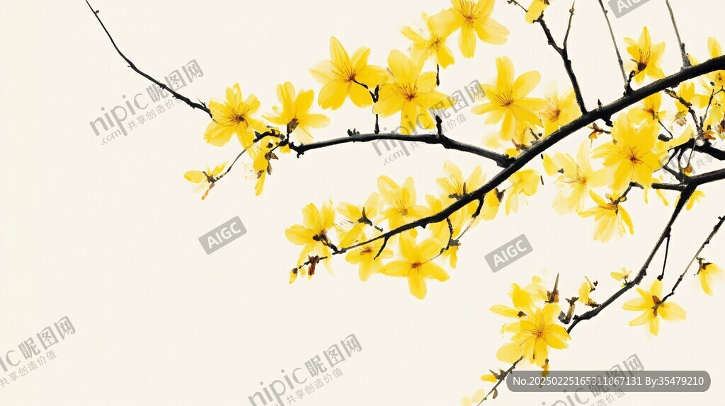 臘梅綻放