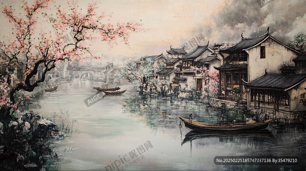 江南水鄉(xiāng)的春天