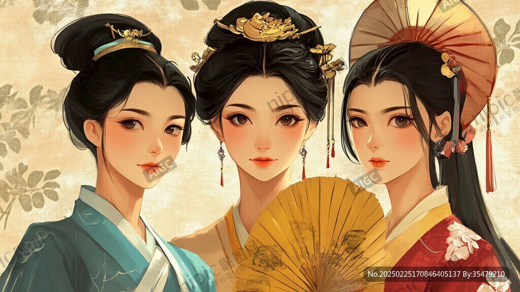 古典美人圖