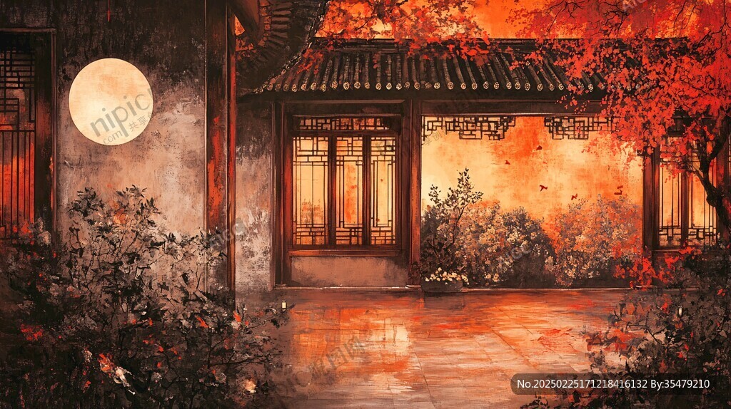 秋日韻味 古韻中國風(fēng)