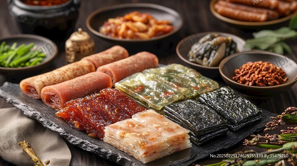 多彩零食拼盤