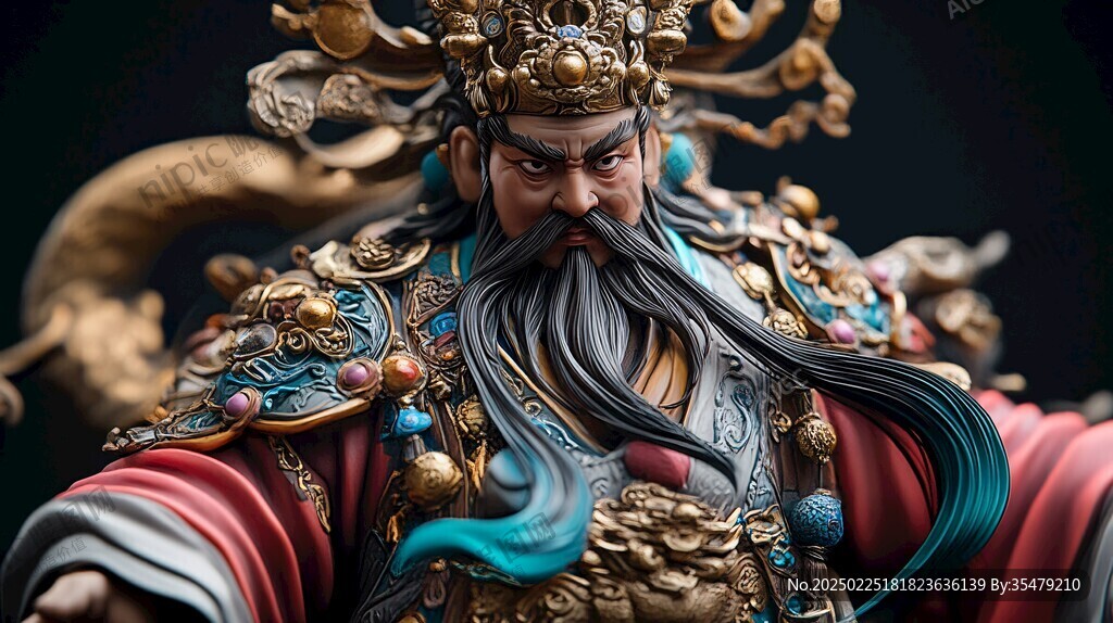古代皇帝雕塑