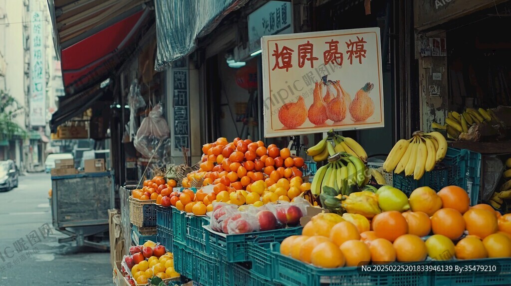 街邊水果攤