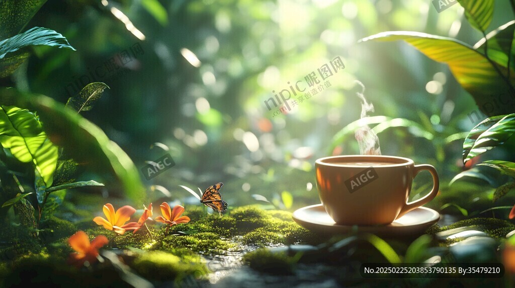 森林中的寧?kù)o時(shí)刻