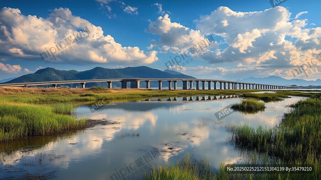云海下的長橋
