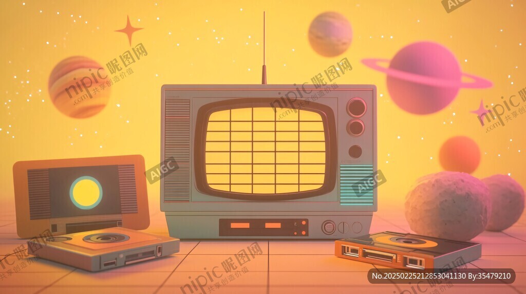 復古電子世界與宇宙探索
