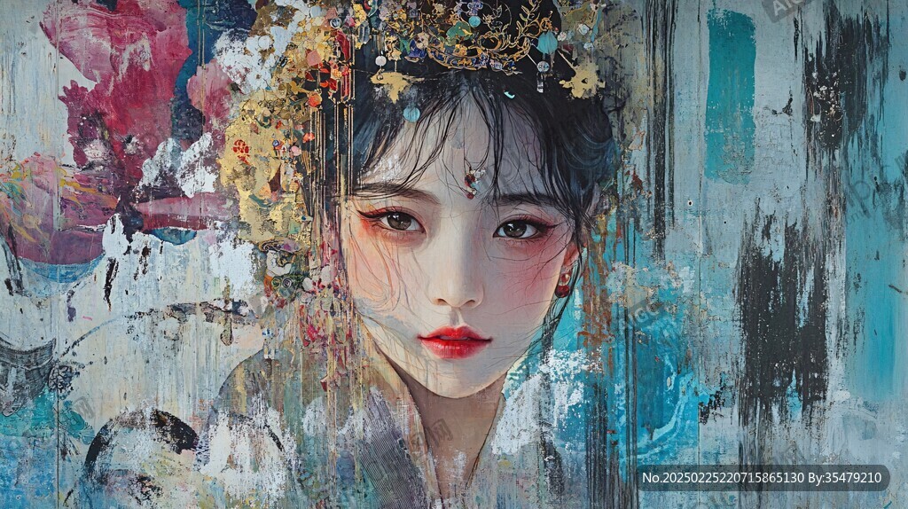 抽象肖像畫
