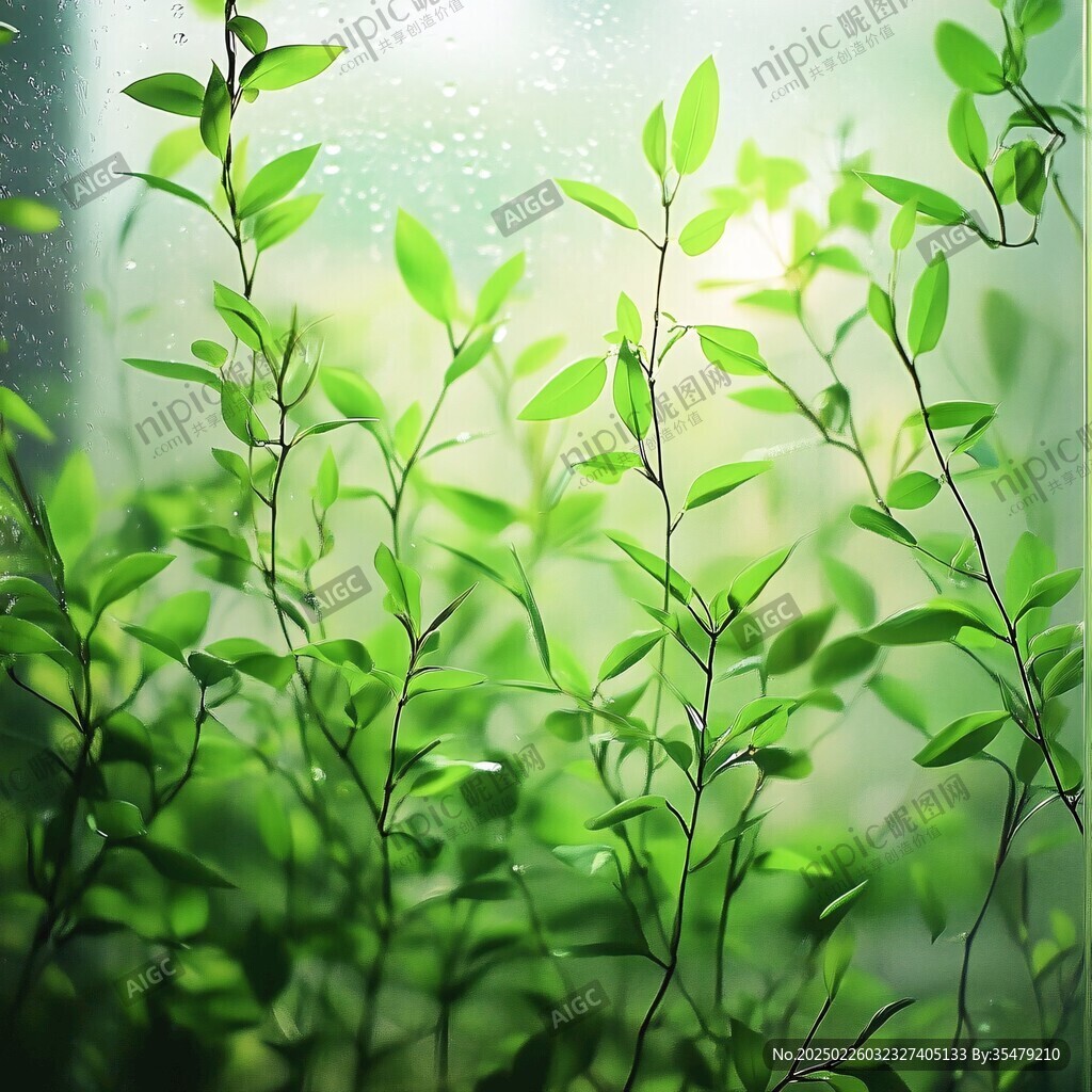 翠綠水草 水下世界的生機勃勃
