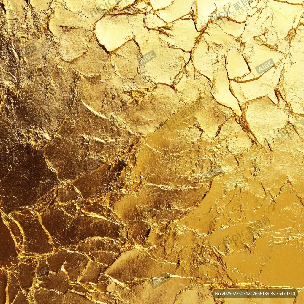 金箔紋理背景