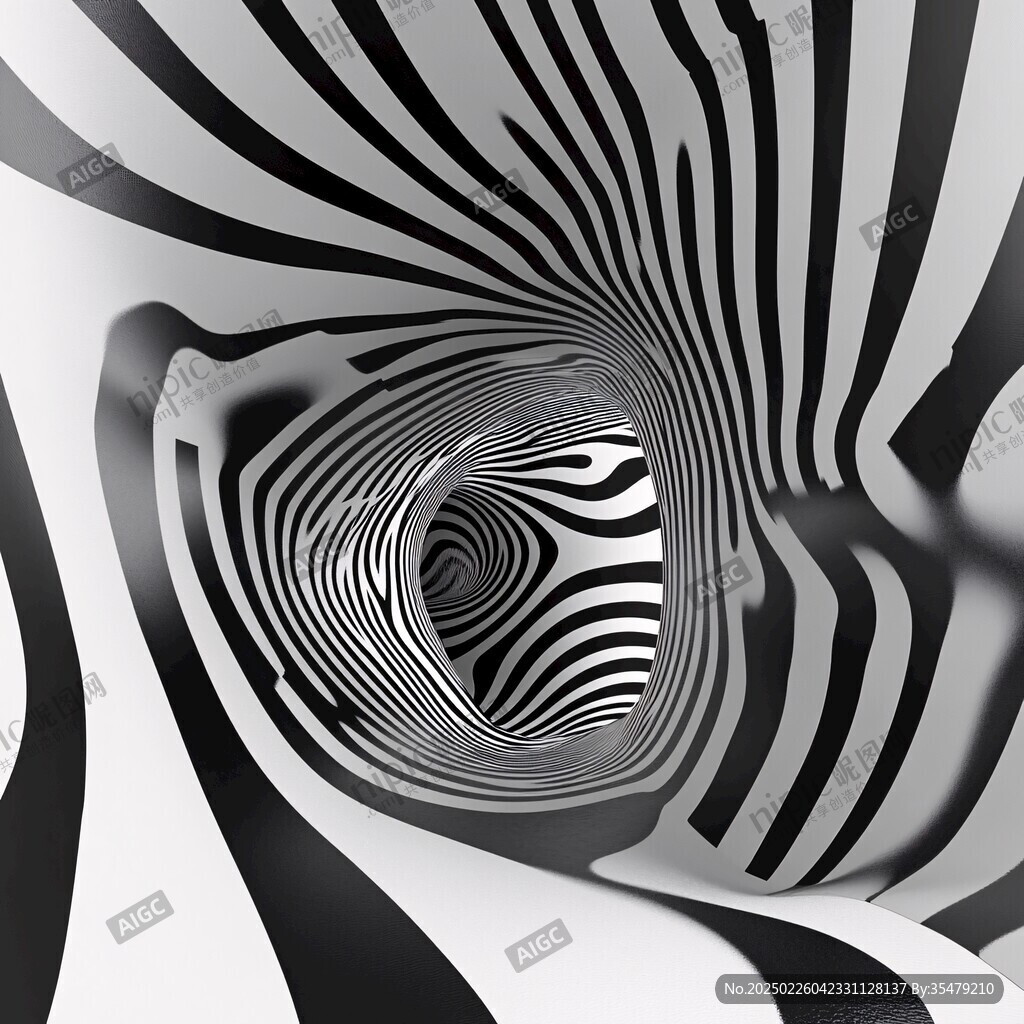斑馬紋隧道