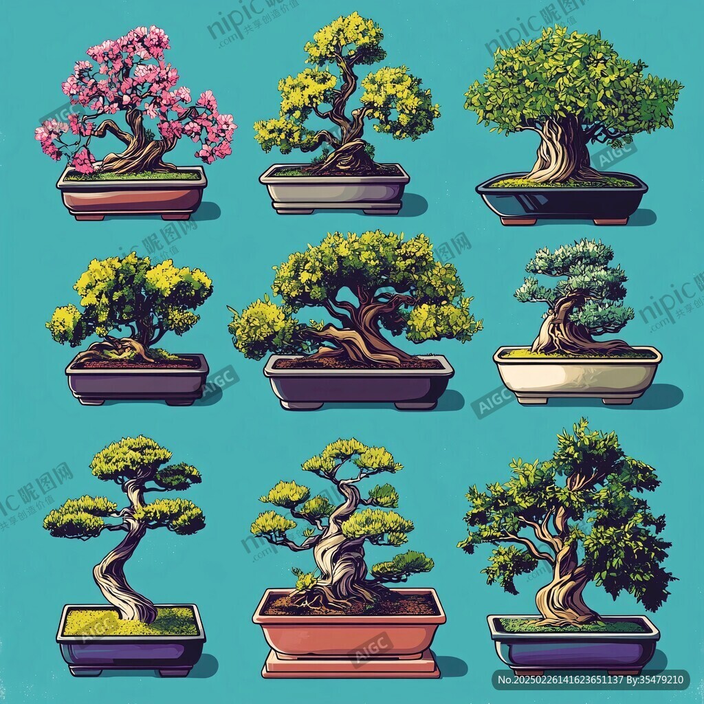 精美盆景藝術