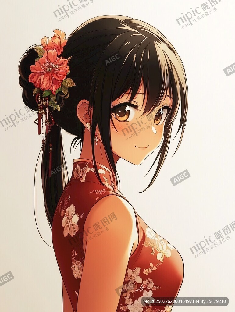 絢麗的傳統旗袍之美