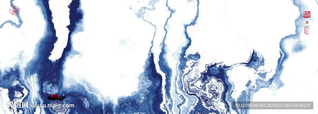 水墨裝飾畫