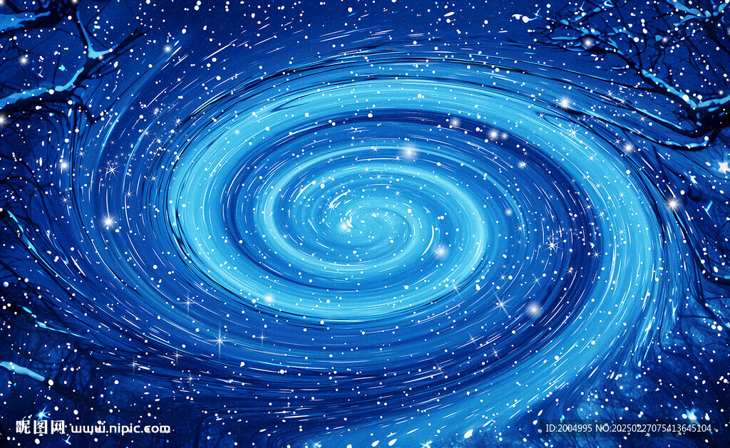 藍(lán)色星空背景