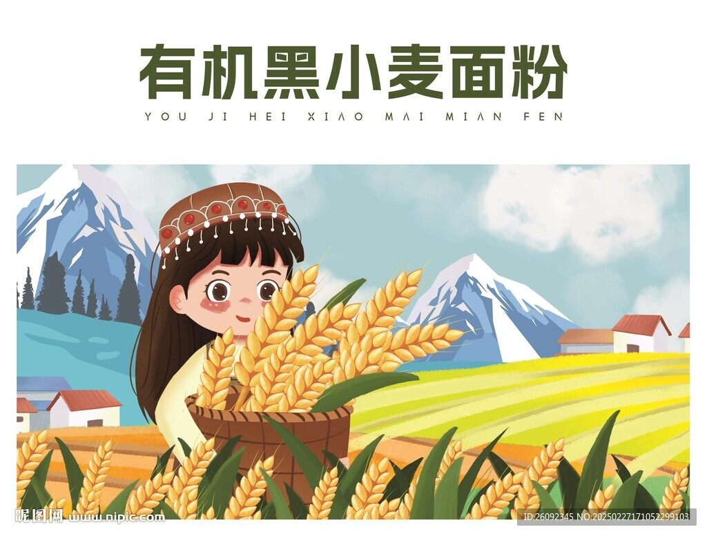 黑小麥面粉