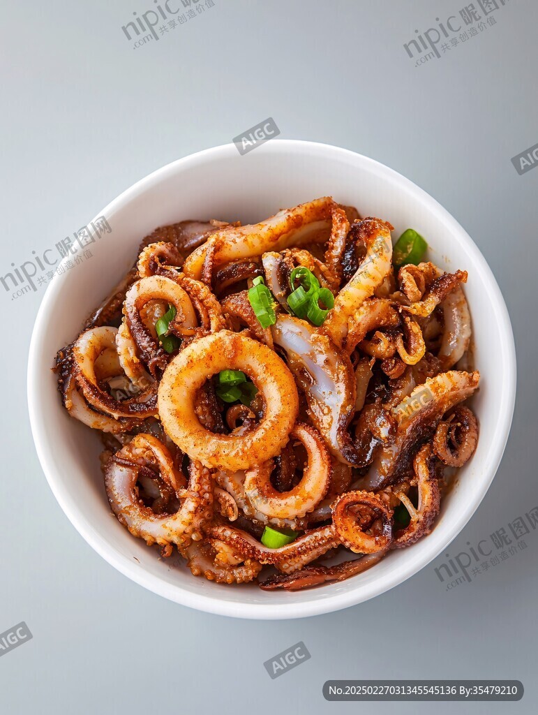 烤魷魚圈