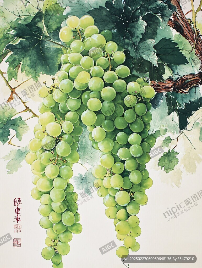 葡萄的豐收