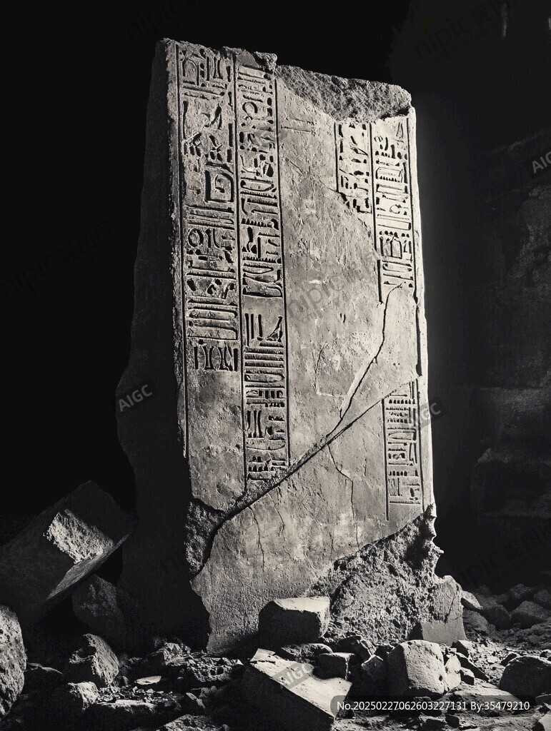 古埃及象形文字石碑
