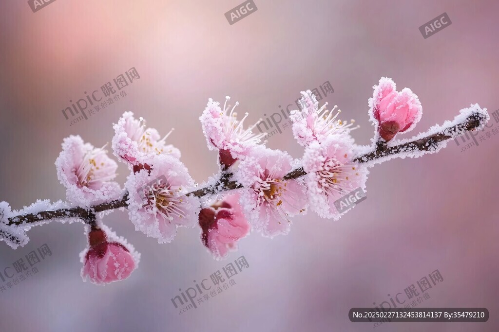 冰雪中的春日之約