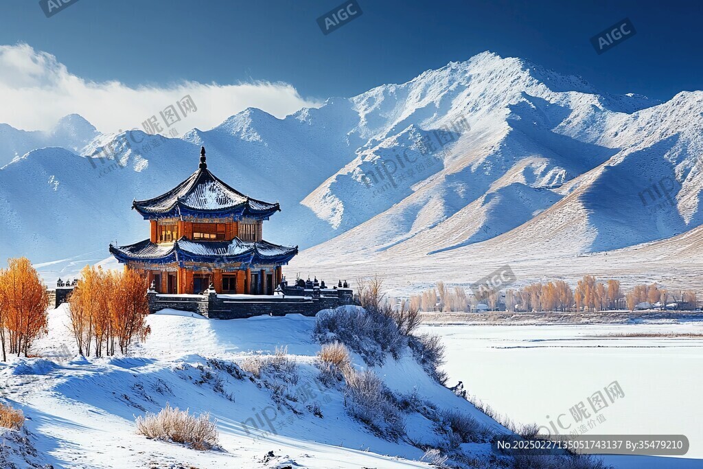 雪域中的傳統建筑