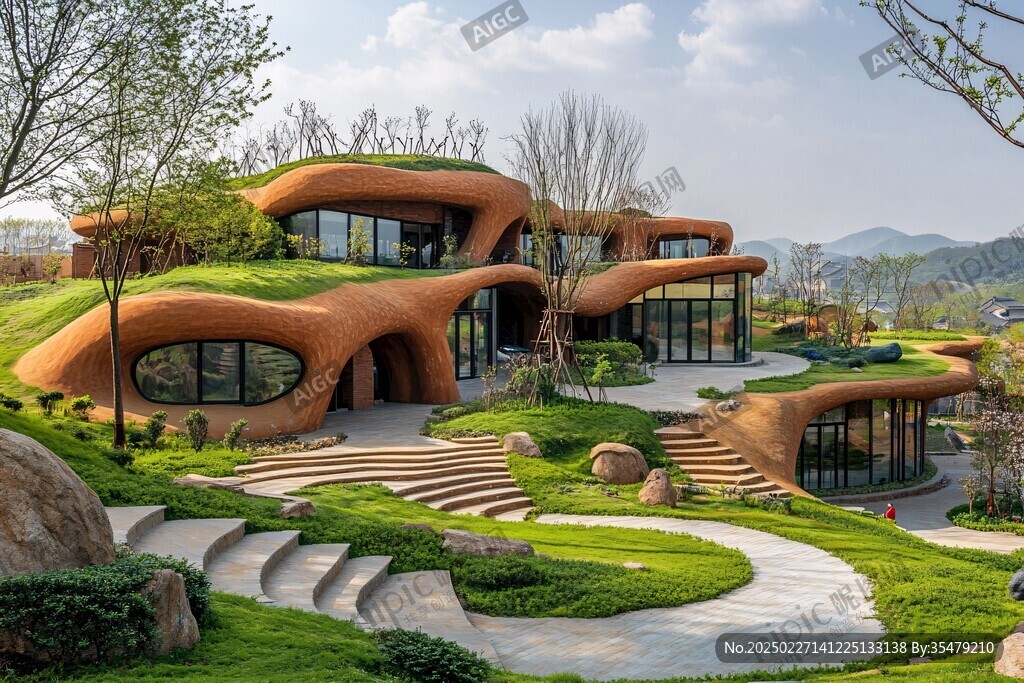 綠色建筑與自然景觀的完美融合