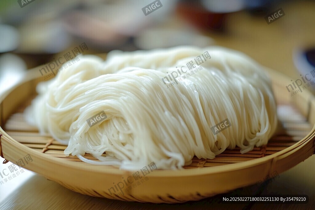 精心制作的粉絲美食