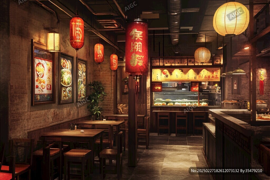 古風餐廳內飾