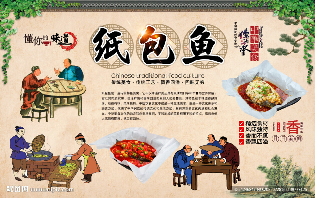 紙包魚