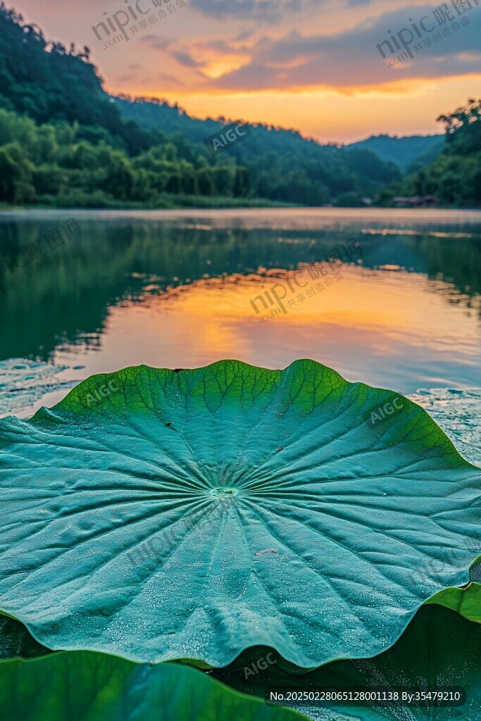 湖光山色 綠意盎然
