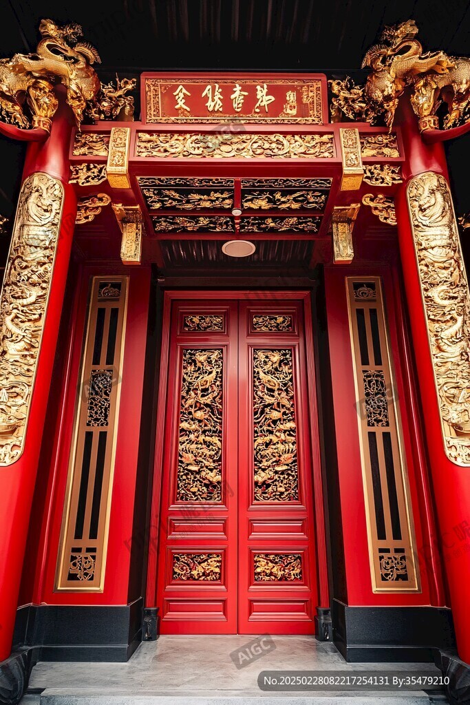 紅墻金飾 中國古建筑之美