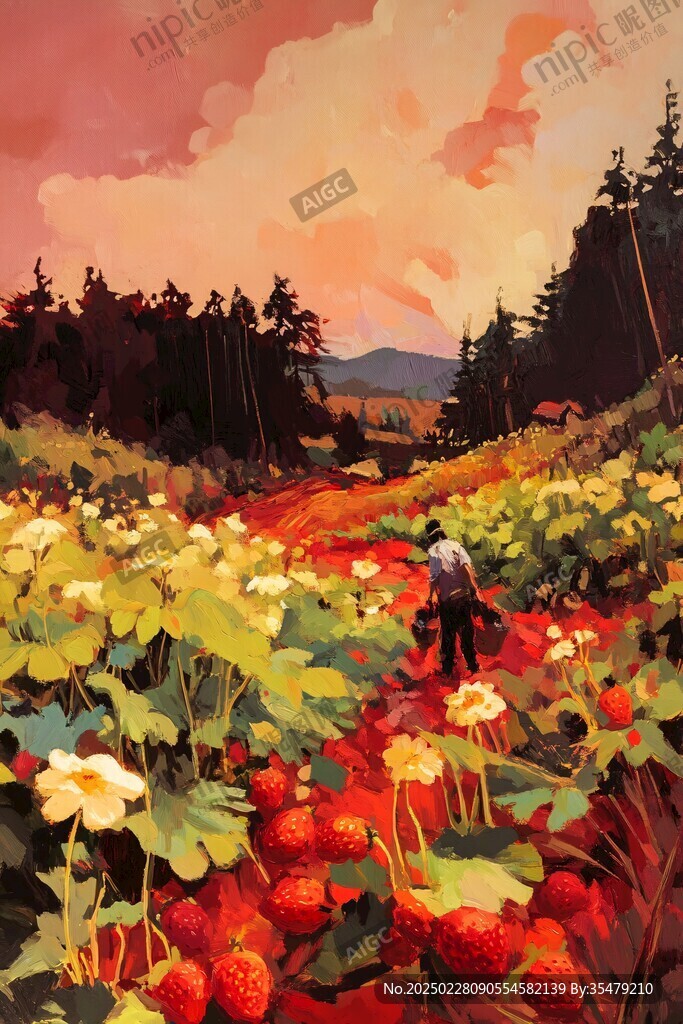 豐收的田野