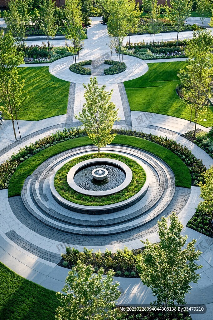 現(xiàn)代城市公園的噴泉設(shè)計(jì)
