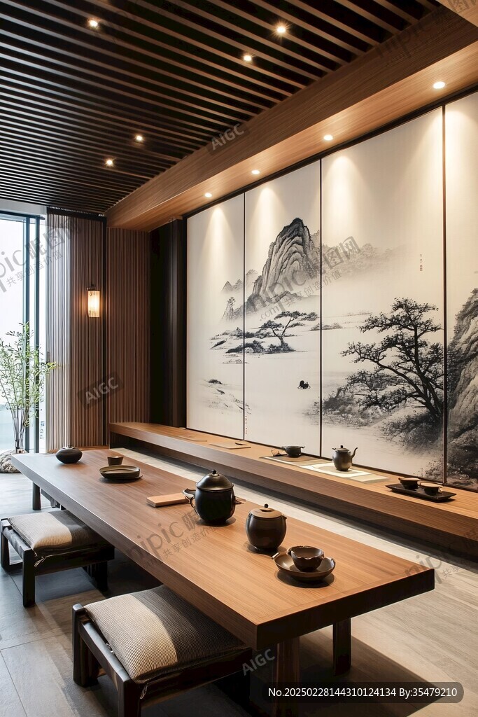 現代茶室設計風格