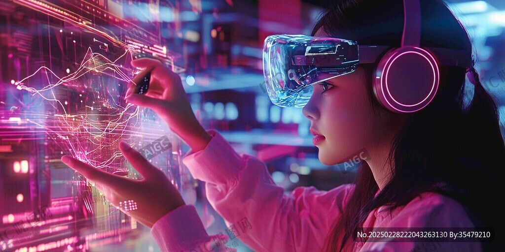 虛擬現實技術的女性用戶