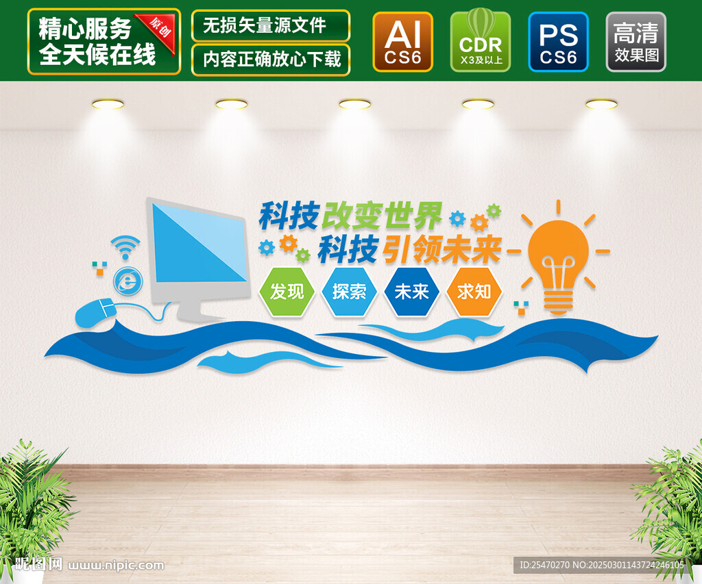 科技文化墻