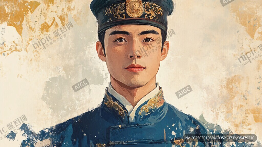 古代官員畫像