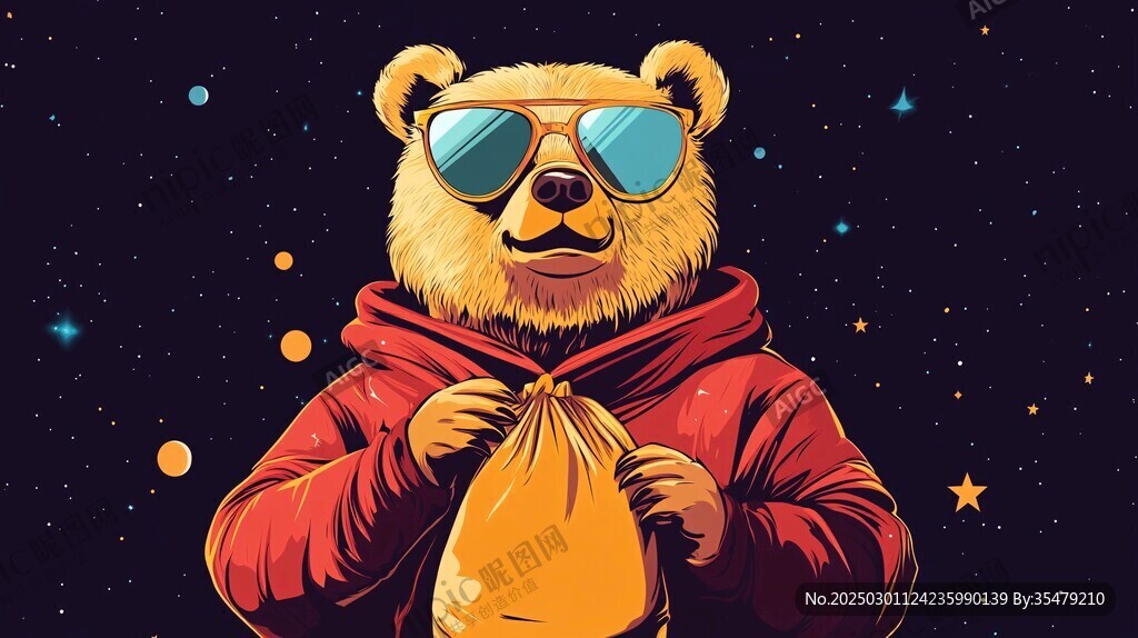 太空熊的酷炫時刻