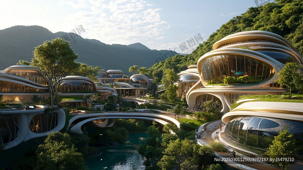 山谷中的未來住宅
