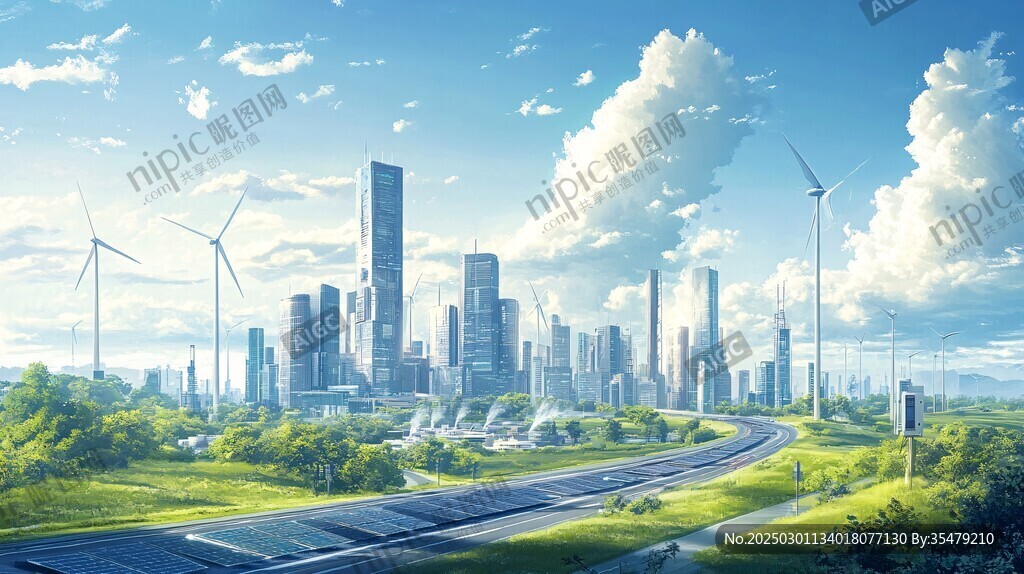 綠色城市 清潔能源 未來(lái)之城